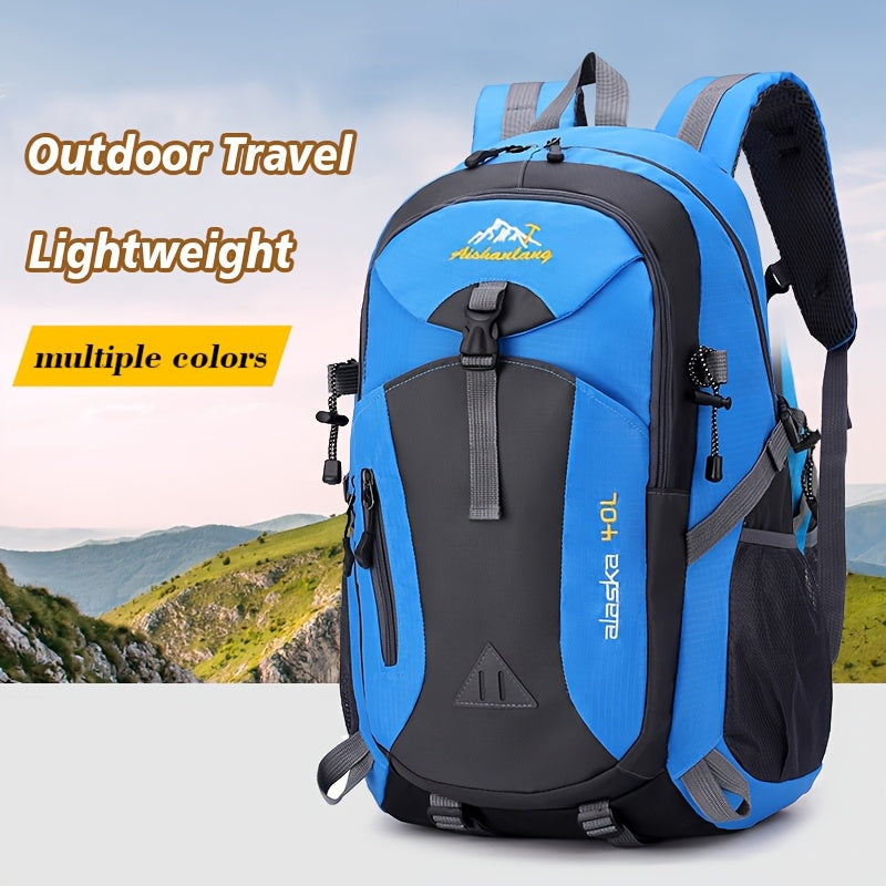 Mochila de senderismo para exteriores, mochila para acampar y escalar, mochila de ciclismo duradera de gran capacidad, bolso de hombro unisex, bolsa de deporte, mochila de viaje informal