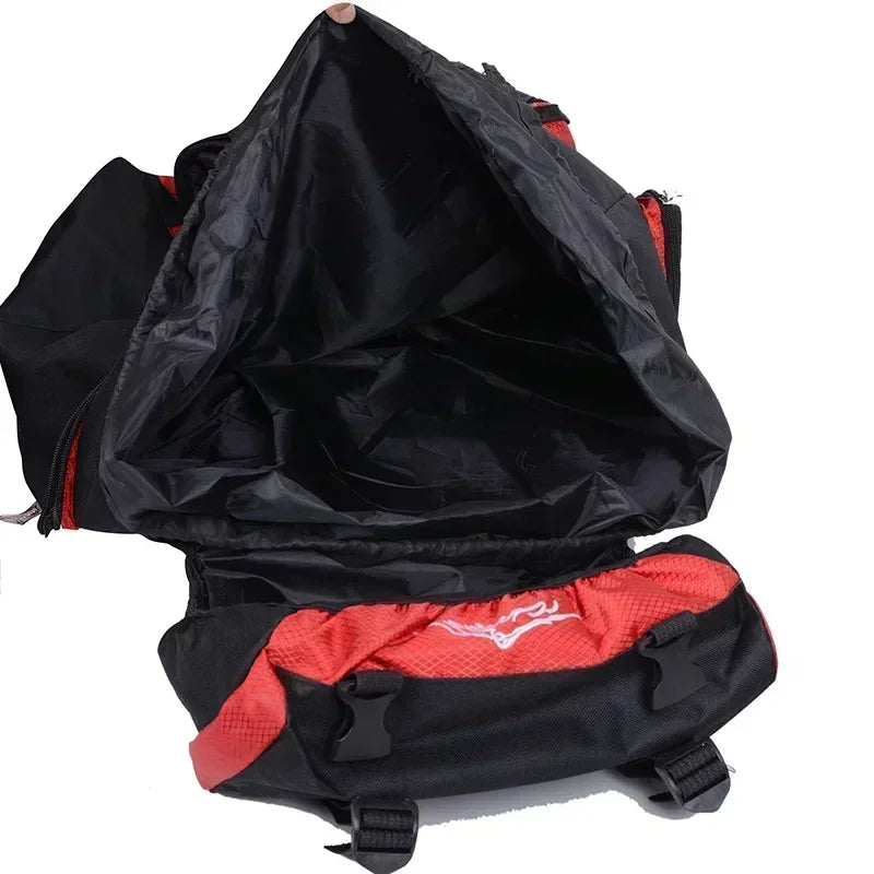 Mochila de 80L para acampar, senderismo, deportes al aire libre, viajes, impermeable, para hombre, escalada, montañismo, pesca