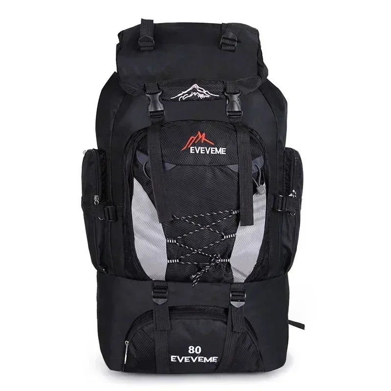 Mochila de 80L para acampar, senderismo, deportes al aire libre, viajes, impermeable, para hombre, escalada, montañismo, pesca