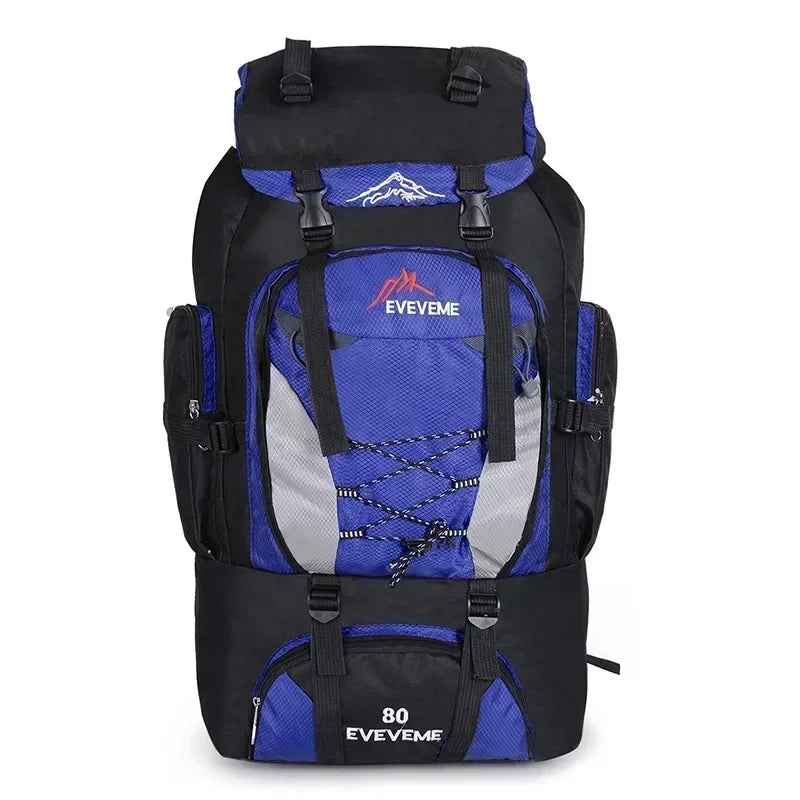 Mochila de 80L para acampar, senderismo, deportes al aire libre, viajes, impermeable, para hombre, escalada, montañismo, pesca