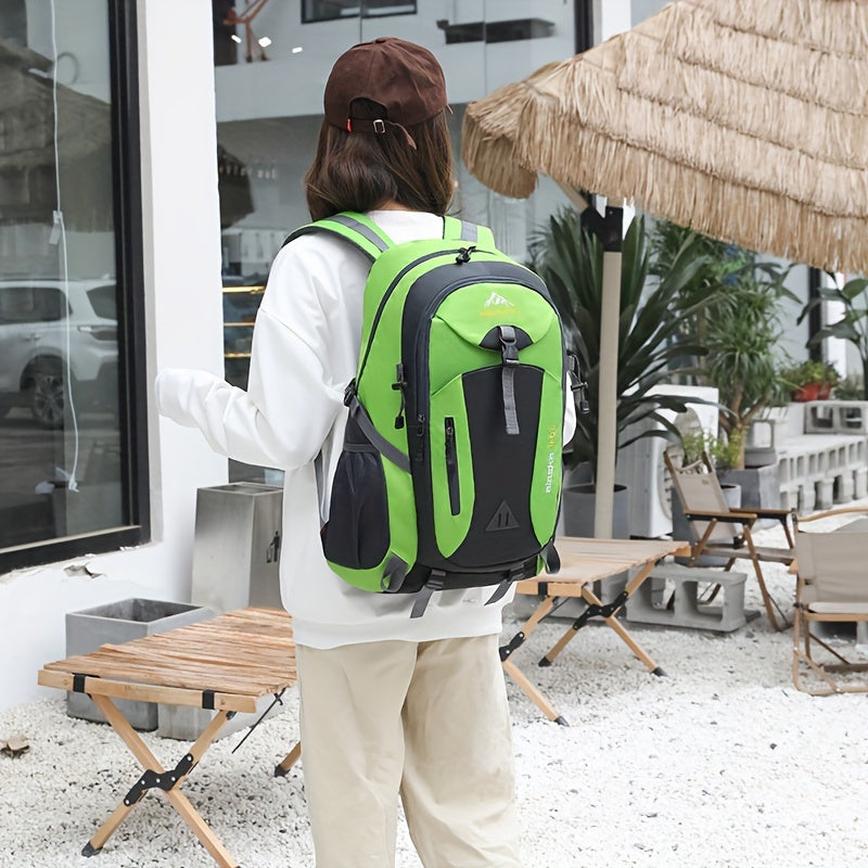 Mochila de senderismo para exteriores, mochila para acampar y escalar, mochila de ciclismo duradera de gran capacidad, bolso de hombro unisex, bolsa de deporte, mochila de viaje informal