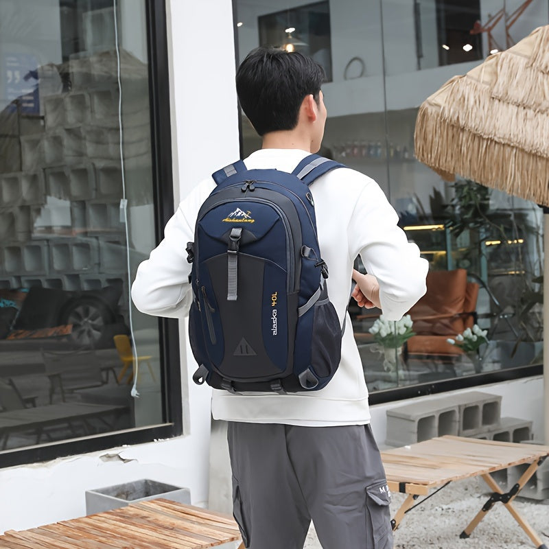 Mochila de senderismo para exteriores, mochila para acampar y escalar, mochila de ciclismo duradera de gran capacidad, bolso de hombro unisex, bolsa de deporte, mochila de viaje informal