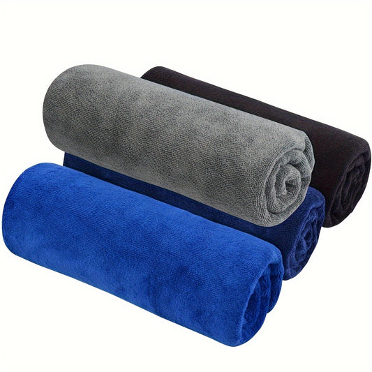 Juego de 4 toallas de microfibra para gimnasio para hombre y mujer: toallas deportivas de secado rápido y súper absorbentes para fitness, yoga, golf y camping. Ideales para regalar en Navidad y Acción de Gracias.